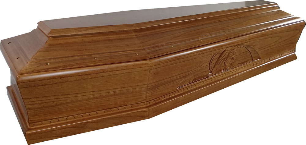 paulownia solid wood coffin